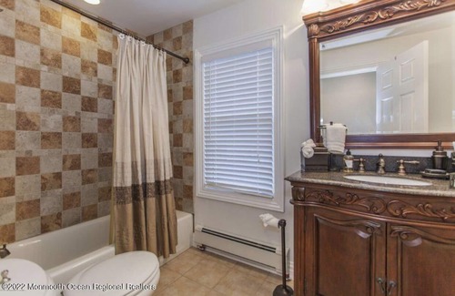 Long Branch House | Long Branch/Monmouth Beach House Rental- Ocean views from top deck!