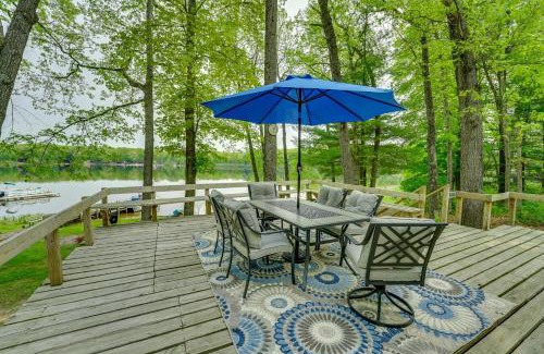 Fountain House | Long Lake Cabin with Kayaks, Private Beach and Dock!