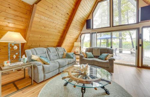 Fountain House | Long Lake Cabin with Kayaks, Private Beach and Dock!