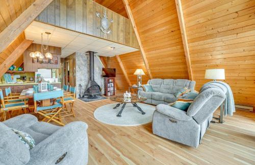 Fountain House | Long Lake Cabin with Kayaks, Private Beach and Dock!
