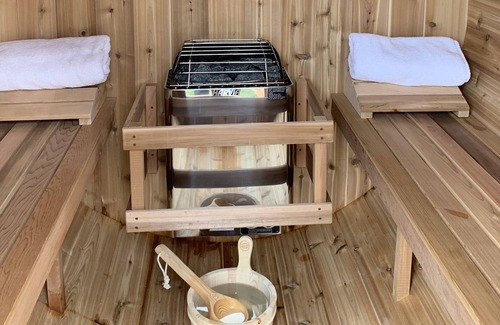 Long Point Cottage | Long Point Cottage Oasis - Beachfront with Private Outdoor Sauna