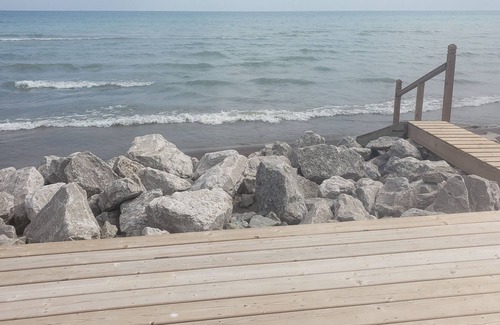 Long Point Cottage | Long Point Cottage Oasis - Beachfront with Private Outdoor Sauna