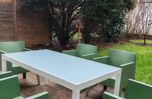 Faubourg de l'Arche Apartment | Long Stay Courbevoie Charmant Apt T3 Jardin + Terrasse, Calme, Proche Transports