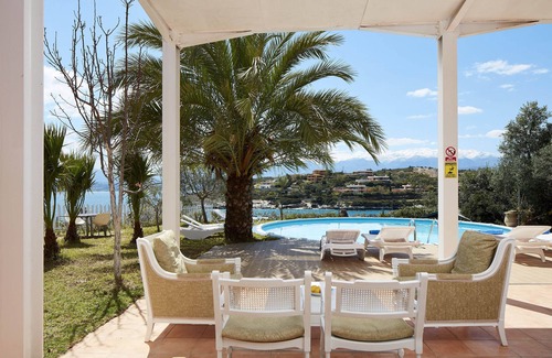 Marathi Villa | LONGOBARDI FULL SEA VIEW Front Villa Chania Marathi