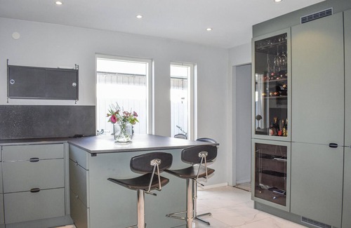 Hollviken House | Look forward to a relaxing vacation in this vacation home not far from the sea.