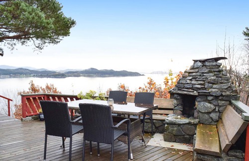 Stord House | Look forward to a vacation with fantastic views in this beautiful vacation home in Norway.