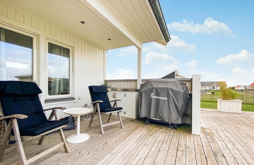 Falkenberg House | Look forward to this vacation home with large terrace near the sea, golf and town