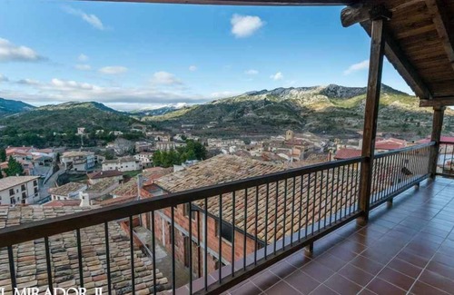 Beceite House | LOOKOUT HOUSE II. Duplex with fireplace and terrace