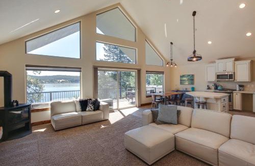 Loon Lake House | Loon Lake Waterfront Retreat 2 Decks and Dock!