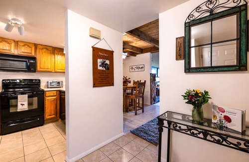 Pagosa Springs Condo | Loose Moose Lodge: Charming Loft, Fireplace, Stunning Mountain Views, Steps to Shopping & Dining!