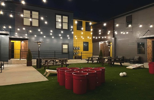 Cherokee Triangle Apartment | LouLounge Studio @ Bungalou + Bourbon Bar + Gameyard