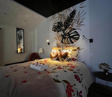 Le Perrier House | Love room avec spa privé