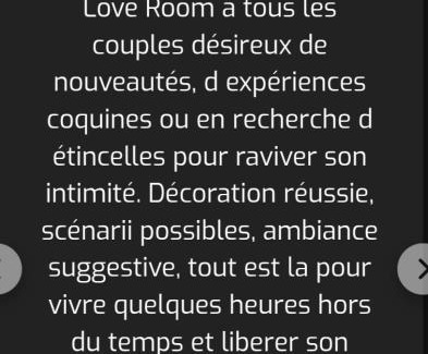 Niederbronn-les-Bains Apartment | Love Room Escale du Desir - Balançoire d'amour, Croix de Saint André, Menottes et Fauteuil Tantra - love-room-alsace-67