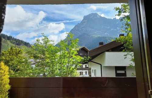 San Martino di Castrozza Apartment | Lovely studio apartment with mountain view