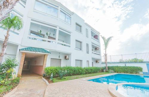Skhirat Plage Apartment | lovely 2 bedroom vacation home with pool/beach