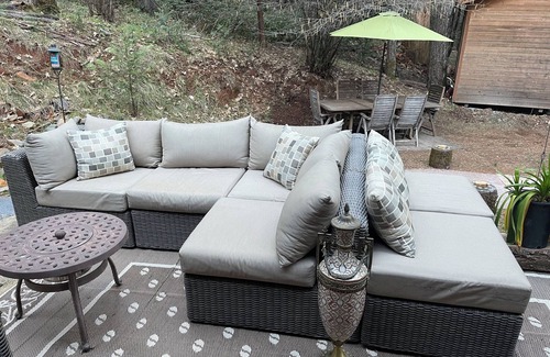 Foresthill House | Lovely 3-Bedroom Cabin House With Outdoor Hot Tub At Way Woods Retreat