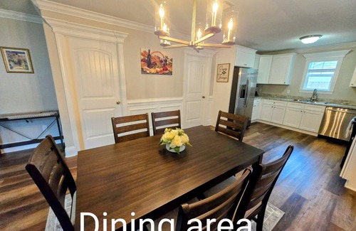 Crawfordville House | Lovely 3-bedroom house with 2 King Beds in Crawfordville with great backyard