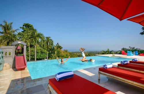 Kalibukbuk Villa | Lovely 3BR Villa W/Amazing Pool & Sea views, Bali Villa 2235