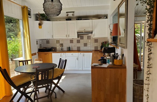 Hourtin House | Lovely air-conditioned wooden house near lake and ocean