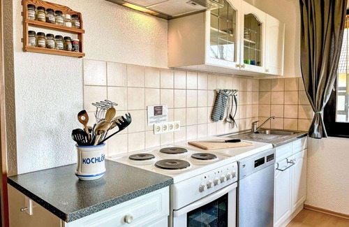 Frankenau House | Lovely apartment in villa for 4 people with WIFI, TV, terrace and pets allowed