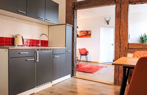 Mirow Apartment | Lovely apartment for 2 people with WIFI, TV, terrace, pets allowed and parking