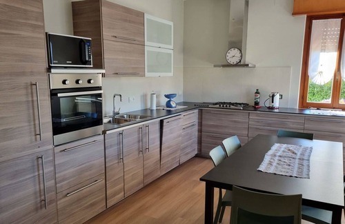 Sevegliano Apartment | Lovely apartment for 5 guests with WIFI, TV, patio and pets allowed