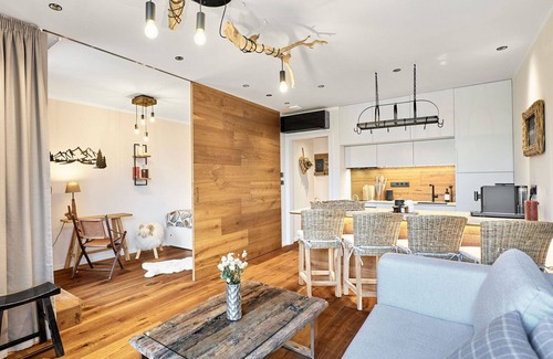 Abertamy Apartment | Lovely apartment for 4 guests with A/C, WIFI, TV and terrace