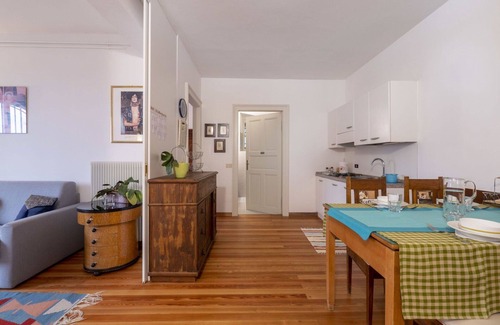 Vito d'Asio Apartment | Lovely apartment for 4 people with WIFI, pool, TV, patio, pets allowed and parking