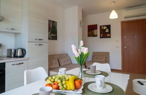 Silvi Marina Apartment | Lovely apartment for 4 people with A/C, pool, WIFI, TV, terrace, pets allowed and parking