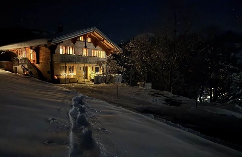 Zweisimmen Apartment | Lovely apartment for 3 guests with WIFI, balcony and pets allowed