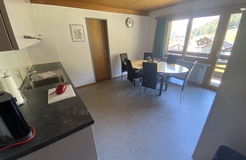 Saas-Balen Apartment | Lovely apartment for 5 people with WIFI, TV and balcony