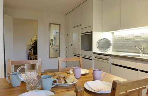 Unterseen Apartment | Lovely apartment for 4 guests with WIFI, TV and patio