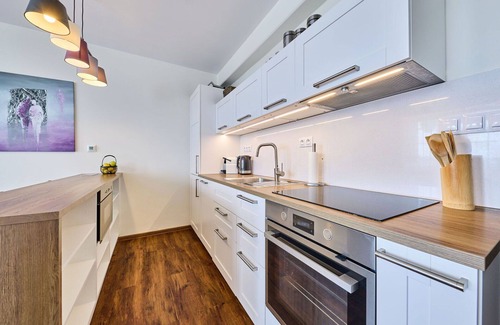 Vitkovice Apartment | Lovely apartment for 4 guests with WIFI, TV, balcony and parking