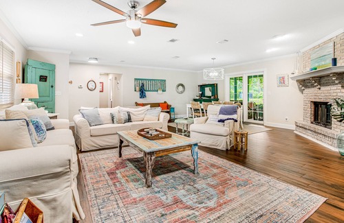 Fernandina Beach House | Lovely, dog-friendly home on 1 acre with fast WiFi & W/D - near the beach