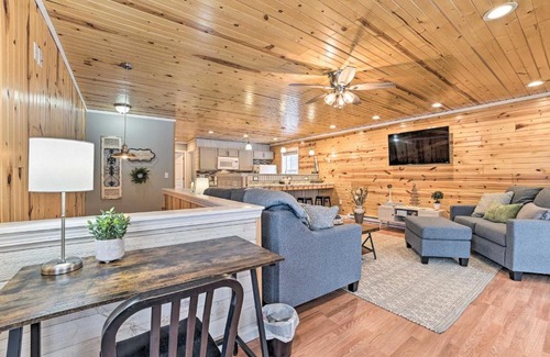 Mancelona House | Lovely Elmira Cabin with Deck, 18 Mi to Gaylord