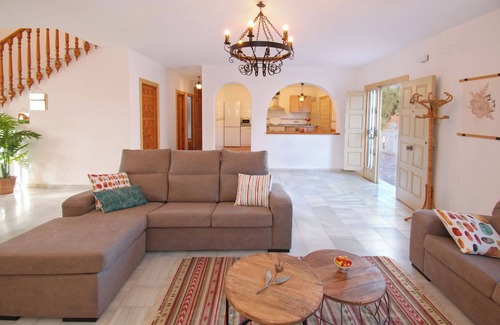 Comares Villa | Lovely family-sized villa with pool, natural surroundings.