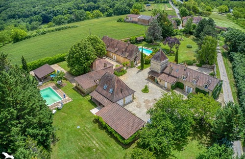Saint-Laurent-la-Vallee Apartment | Lovely spacious studio with a shared heated swimming pool and private terrace
