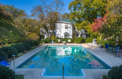 Rockbridge Baths House | Lovely Gardens with lots of solitude. Inground pool. Minutes to Lexington VA.