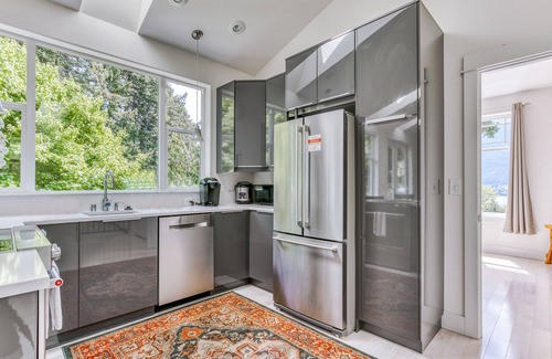Stevenson House | Lovely house with river & mountain views, deck, grill, washer/dryer & wood stove