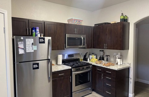 Spring Valley Condo | Lovely master bedroom en-suite.
