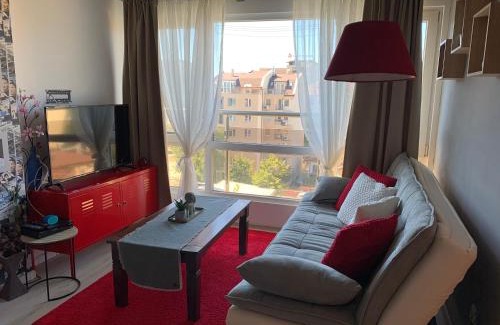 Sofia City Center Apartment | Lovely penthouse with an indoor fireplace