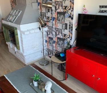 Sofia City Center Apartment | Lovely penthouse with an indoor fireplace