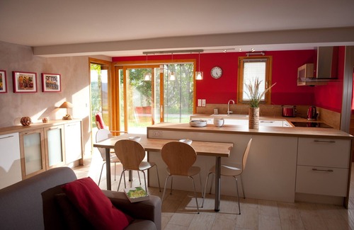 Puy-Saint-Eusebe Apartment | Lovely quiet apartment, RD-garden terrace, Above Lake Serre-Ponçon.