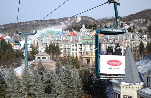 Mont-Tremblant Village Condo | Lovely redesigned condo with an astonishing view