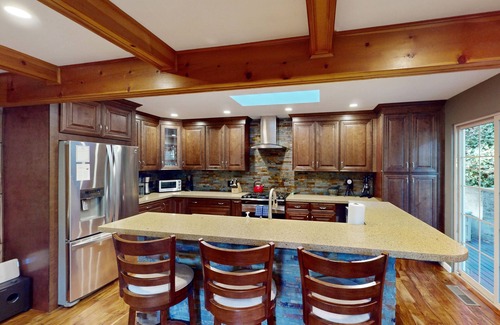 Monte Rio House | Lovely Redwood Retreat w/Hot Tub & Wraparound Deck