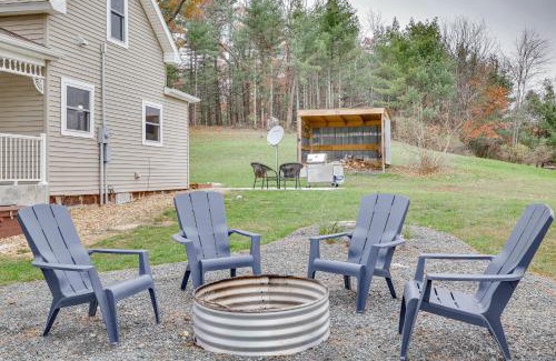 Hixton House | Lovely Rural Hixton Farmhouse with Porch and Fire Pit!