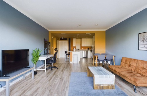 Santa Clara Apartment | Lovely Santa Clara 1BR w/Pool, Gym & Balcony, nr Mall, by Blueground