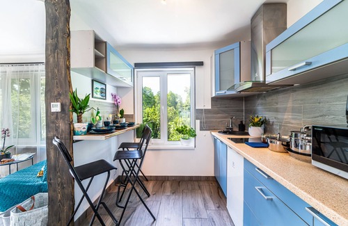 Zemgale Suburb Apartment | Lovely scandinavian style studio with terrace