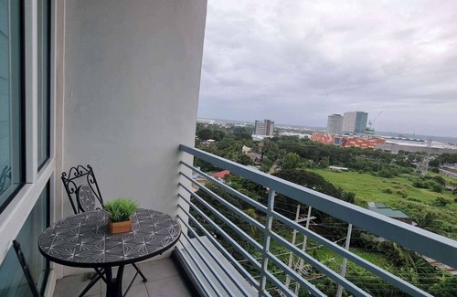 Iloilo Condo | Lovely Studio centrally located to vibrant city of love, Festive Walk Mall view.
