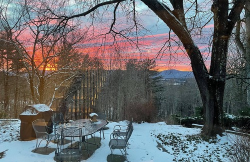 Southfield House | Lovely vacation home on secluded hillside with views and heated pool